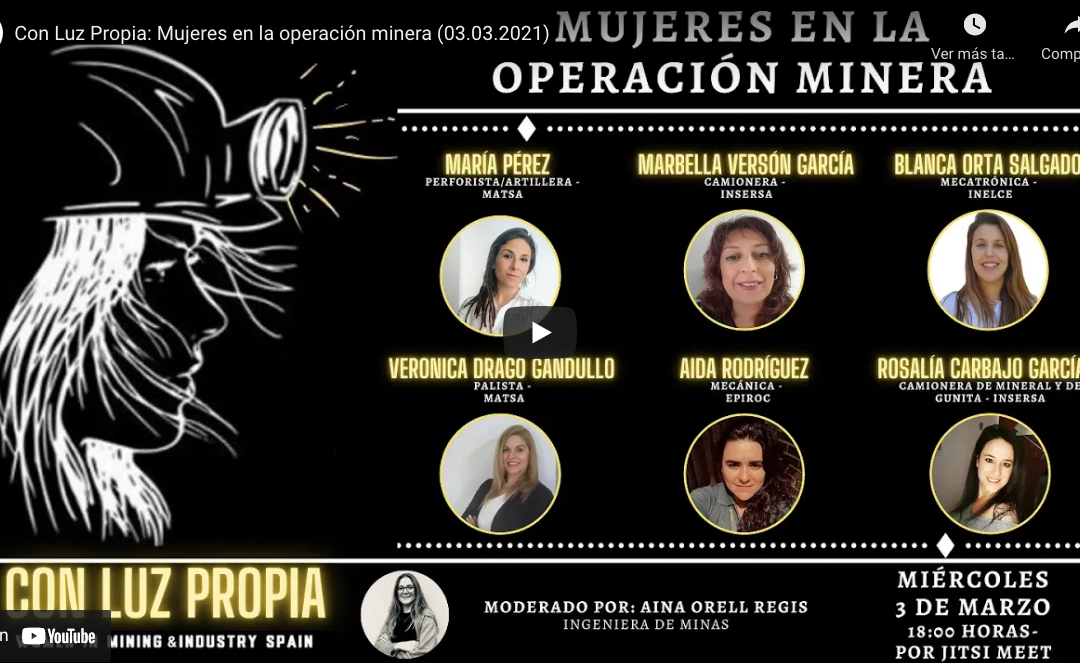 CON LUZ PROPIA: Mujeres en la operación minera