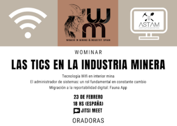 WOMINAR: Las TICS en la Industria Minera