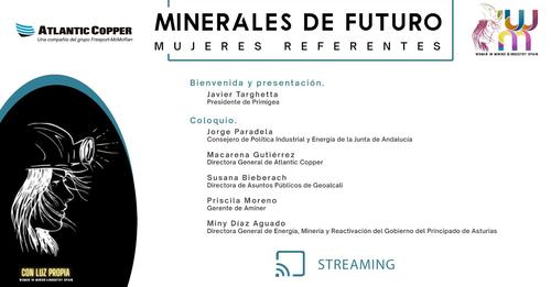 «Minerales de Futuro. Mujeres referentes»